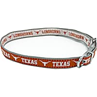 Pets First University of Texas Reversible Dog Collar