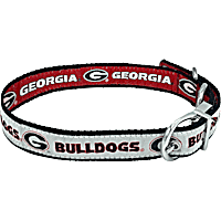 Pets First University of Georgia Reversible Dog Collar
