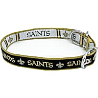 Pets First New Orleans Saints Reversible Dog Collar