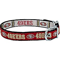 Pets First San Francisco 49ers Reversible Dog Collar