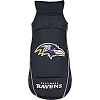 Pets First Baltimore Ravens Puffer Vest for Dogs