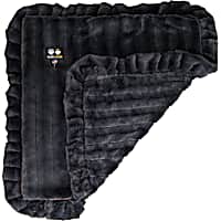 Bessie and Barnie Gravel Stone Ultra Plush Faux Fur Pet Super Soft Reversible Blanket