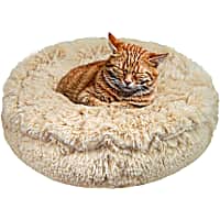 Bessie and Barnie Ultra Plush Blondie Deluxe Shag Pet Lily Pod Bed