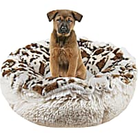 Bessie and Barnie Ultra Plush Giraffe/Blondie Luxury Deluxe Pet Cuddle Pod Bed