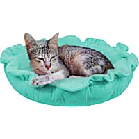 Bessie and Barnie Ultra Plush Aquamarine Luxury Deluxe Pet Cuddle Pod Bed