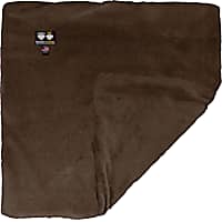 Bessie and Barnie Short Shag Brown Fox Ultra Plush Faux Fur Pet Super Soft Reversible Blanket