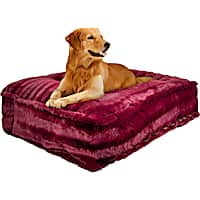 Bessie and Barnie Lovestruck Ultra Plush Faux Fur Luxury Shag Durable Sicilian Rectangle Pet Bed