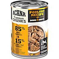 ACANA Poultry Recipe Premium Chunks in Bone Broth Grain-free Wet Dog Food