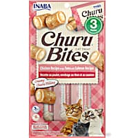 Inaba Churu Bites Chicken Wraps Tuna with Salmon Recipe Cat Treats