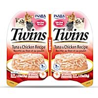 Inaba Twins Tuna & Chicken Recipe Cat Treats
