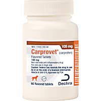 Carprovet (Carprofen) Flavored Tablets 100 mg