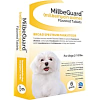 MilbeGuard Flavored Tablets for Dogs 2 to 10 lbs
