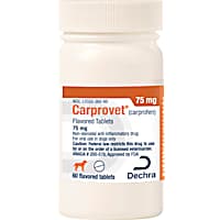 Carprovet (Carprofen) Flavored Tablets 75 mg