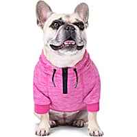 Canada Pooch Spacedye Hero Dog Hoodie Pink