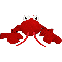 Multipet International Jumbo Lobster Knots So Soft Plush Dog Toy
