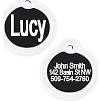Custom Pet Tags: Dog and Cat Name Tags with Icon Engraving – 4PetsWithLoveCo