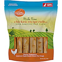 Canine Naturals Rawhide Free Chicken Recipe Small Dog Chews