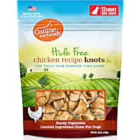 Canine Naturals Rawhide Free Chicken Recipe Mini Knots