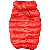 Pet Life Red 'Pursuit' Quilted Ultra-Plush Thermal Dog Jacket