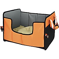 Pet Life Orange 'Travel-Nest' Folding Travel Cat and Dog Bed