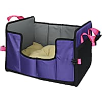 Pet Life Purple 'Travel-Nest' Folding Travel Cat and Dog Bed