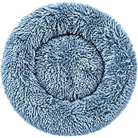 Pet Life Blue 'Nestler' High-Grade Plush and Soft Rounded Dog Bed