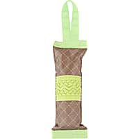 Pet Life Green 'Quash' Water Bottle Inserting Nylon and Rubber Crackling Dog Toy