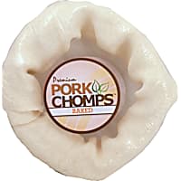 Pork Chomps Baked Bagel 6" Bone Dog Chews