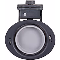 Dexas Light Gray Collapsible Kennel Bowl for Dogs