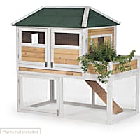 Prevue Pet Products Chicken Coop with Herb Planter