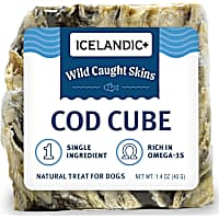 Icelandic+ Cod Skin Large Cube Dog Treats