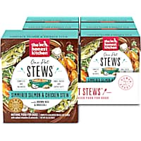 The Honest Kitchen One Pot Stews: Simmered Salmon & Chicken Stew with Brown Rice & Broccoli Wet Dog Food