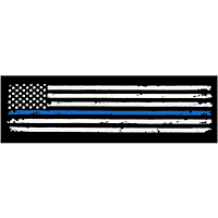 Julius-K9 Blue Line USA Flag Patch for Dogs