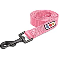 Pawtitas Solid Millenial Pink Puppy or Dog Leash