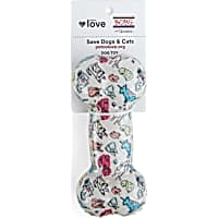 BOBS from Skechers Printed TPR Bone Dog Toy