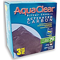 Fluval AquaClear Activated Carbon Filter Inserts