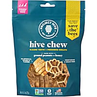 Project Hive Pet Company Non-GMO Peanut Butter and Organic Honey Flavored Chew For Large Dogs