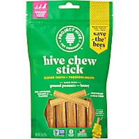 Project Hive Pet Company Non-GMO Peanut Butter and Organic Honey Flavored Chew Stick For Large Dogs