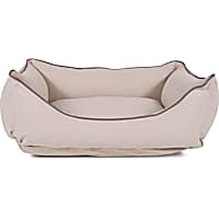 Carolina Pet Company Khaki Classic Canvas Kuddler Dog Bed