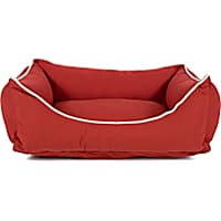 Carolina Pet Company Red Classic Canvas Kuddler Dog Bed