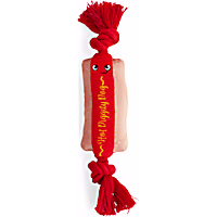 Petco Plush Hot Dog with Rope Dog Toy