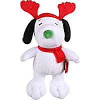 Fetch for Pets Holiday Snoopy Reindeer Plush Squeaky Dog Toy
