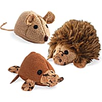 PetShop by Fringe Studio Charming Chums Canvas Mini Cat Toy Set