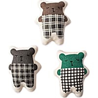 PetShop by Fringe Studio Bears Canvas Dog Toys