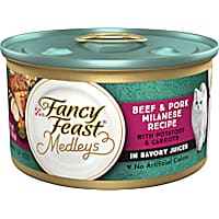 Fancy Feast Medleys Beef & Pork Milanese with Carrots & Potatoes in Savory Juices Wet Cat Food