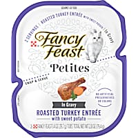 Fancy Feast Petites Roasted Turkey Entree with Sweet Potato in Gravy Wet Cat Food