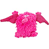goDog Pink PlayClean Pterodactyl Dog Toy
