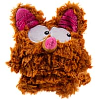 goDog Brown PlayClean Bush Dog Toy