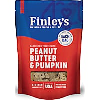 Finley's Peanut Butter & Pumpkin Crunchy Biscuit Dog Treats