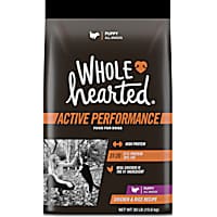 WholeHearted Active Performance High-Protein Chicken & Rice Recipe Dry Puppy Food